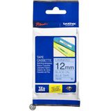 Labeltape brother tze-531 12mmx8m blauw/zwart | 1 stuk
