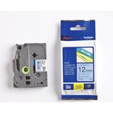 Labeltape brother tze-531 12mmx8m blauw/zwart | 1 stuk