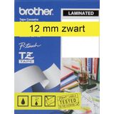 Brother P-touch TZE-631 - Labeltape - 12mm - Zwart op Geel