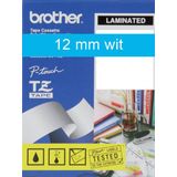 Brother TZe-535 tape wit op blauw 12 mm (origineel)