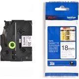 Brother TZe-N241 tape zwart op wit 18 mm (origineel)