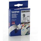 Brother TZe-N221 tape zwart op wit 9mm x 8m (origineel)