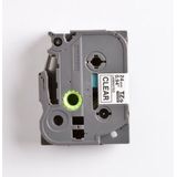 Brother - TZe-151 - Etiketteringstape - Zwart - 2.40 cm - Zelfklevend
