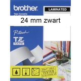 Brother TZe-251 tape zwart op wit 24 mm (origineel)