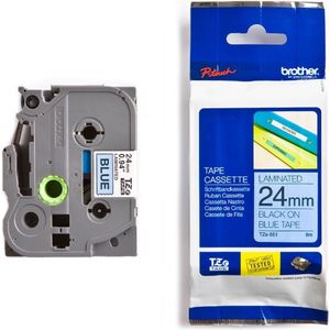 Brother - TZe-551 Tape - Zwart op Blauw - 24 mm - Origineel