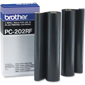 Brother PC-202RF: 2 donorrollen zwart (origineel)