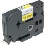 Brother - TZe-661 - Labeltape - Zwart op Geel - 36mm