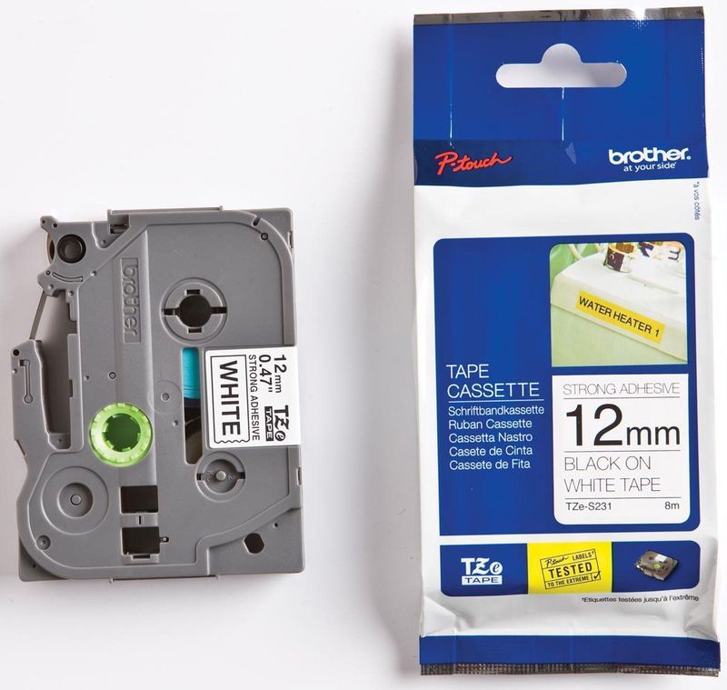 Brother Tape TZ-S231 labelprinter-tape