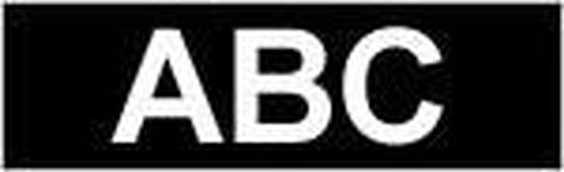 Brother - TZe-365 - Etiketteringstape - Zwart - Wit - 3.60 cm