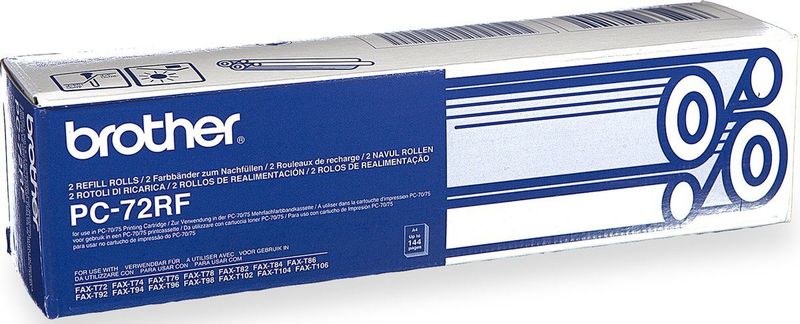 Brother - PC72RF - Thermotransfer Roll - 2 Stuks