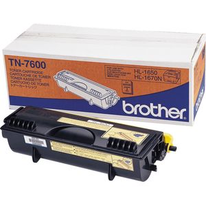 Brother TN-7600 tonercartridge 1 stuk(s) Origineel Zwart