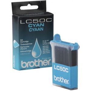 Brother - LC-50C - Inktcartridge - Cyaan - Origineel