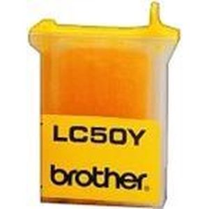 Brother - LC-50Y - Inktcartridge - Geel - Origineel