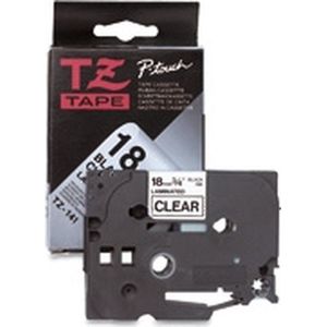 Brother - TZe-S131 - Tape - Zwart op Transparant - 12 mm - Origineel