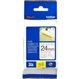 Brother - Tze-S151 - Etiketteringstape - Transparant - 2.40 cm