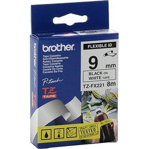 Brother Flexi Gloss Laminated Labelling Tape - 9mm labelprinter-tape TZ