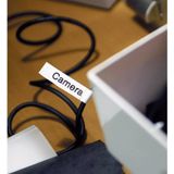 Brother - TZe-FX621 - Flexi ID Tape - Zwart op Geel - 9 mm - 8 Meter