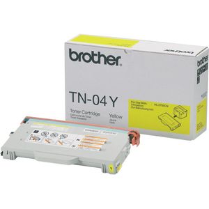 Brother TN-04Y tonercartridge 1 stuk(s) Origineel Geel