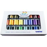 Brother - ETS22 Embroiderythread Set (22 Colours)