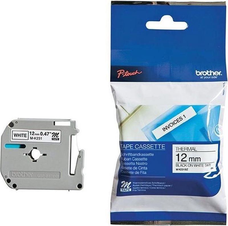 Brother M-K233B labelprinter-tape