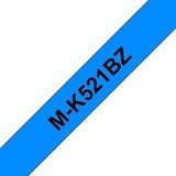 Brother M-K521 - (9 mm) - Schwarz auf blau - Tape