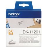 Brother - DK-11201 - Labels - Zwart op Wit - 400 Stuks - 29x90mm