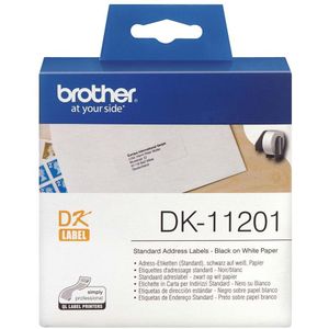 Etiket Brother DK-11201 29x90mm adres 400stuks