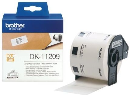 Brother - DK-11209 - Printer Labels - Wit - 62 x 29 mm - 800 Labels