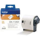 Brother - DK-11202 - Verzendlabel - Wit - 62x100mm - 300 Stuks