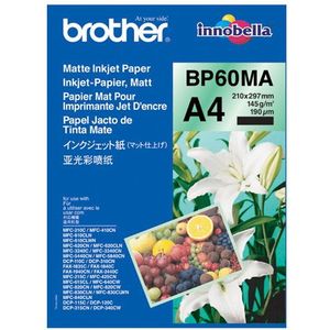 Brother BP60MA matte inkjet fotopapier A4 145 g/m² (25 vellen)