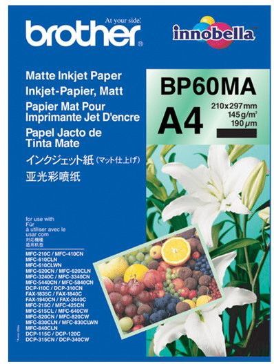 Brother BP60MA 25 vellen origineel mat papier A4 145 g/m²
