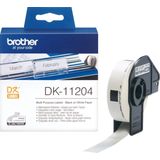 Brother - DK-11204 - Multifunctionele Etiketten - Wit - 400 Stuks