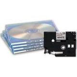 Brother TZ-N201 labelprinter-tape Zwart op wit