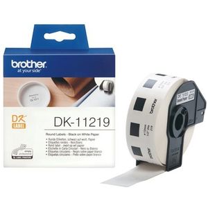 Brother DK-11219 printeretiket Wit