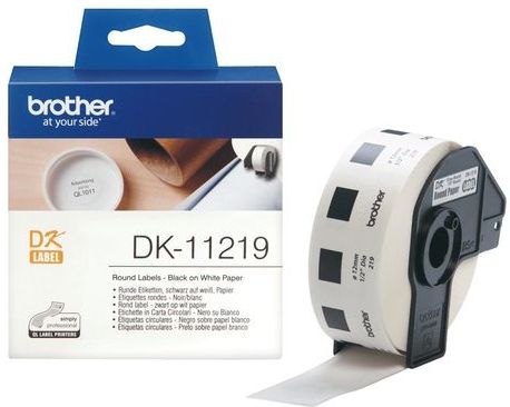 Brother DK-11219 printeretiket Wit