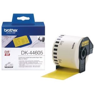Brother DK-44605 printeretiket Geel