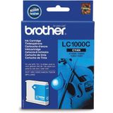 Brother LC-1000C Inktcartridge - Cyaan