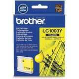 Brother LC-1000Y (MHD Sept-19) geel (LC1000Y) - Inktcartridge - Origineel