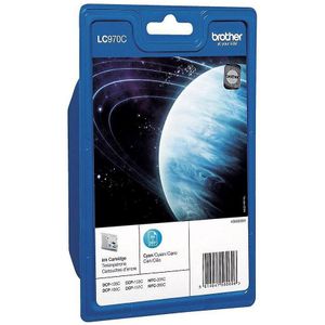 Original LC970C BROTHER DCP Tinte cyan 300Seiten