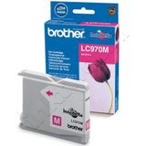 Brother LC-970M (Opruiming Blister) magenta (LC970M) - Inktcartridge - Origineel