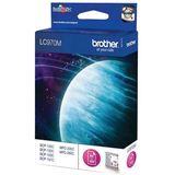 Brother LC-970M (Opruiming Blister) magenta (LC970M) - Inktcartridge - Origineel