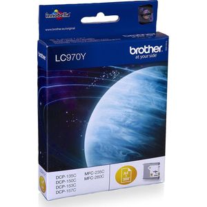 Brother LC970Y inktcartridge 1 stuk(s) Origineel Geel