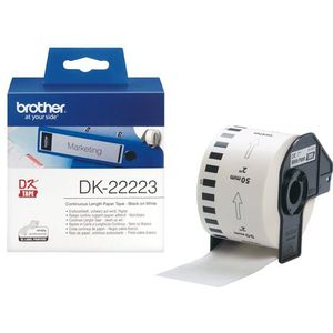 Brother DK-22223 printeretiket Wit