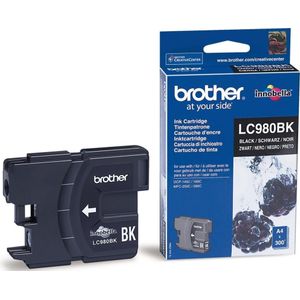 Brother LC-980BK inktcartridge zwart (origineel)