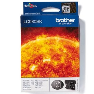 Brother LC980BK inktcartridge 1 stuk(s) Origineel Zwart