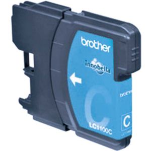Brother LC-1100C (MHD 2021) cyaan (LC1100C) - Inktcartridge - Origineel