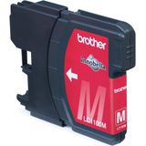 Brother - LC-1100M - Inktcartridge - Rood - 5 Stuks