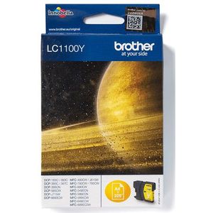 Brother LC1100Y inktcartridge 1 stuk(s) Origineel Geel
