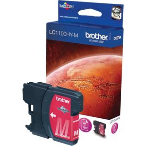Brother - LC-1100HYM - Inktcartridge - Rood - 5 Stuks