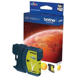 Brother Original LC-1100HYY Druckerpatrone gelb 750 Seiten (LC1100HYY)